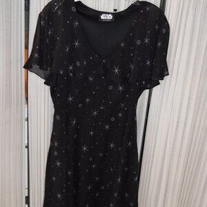 Black Star Wars Rogue One Dress NWT